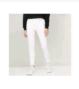 Women&#39;s Kraus White Ankle-Length Skinny Jeans.