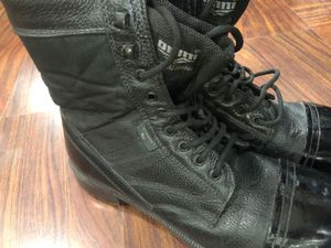 Black Combat Boots UK11