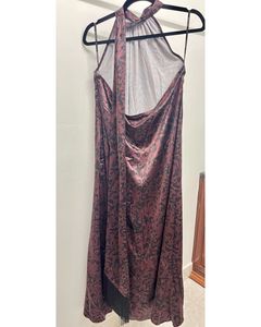 Westside Wardrobe Burgundy Maxi Dress