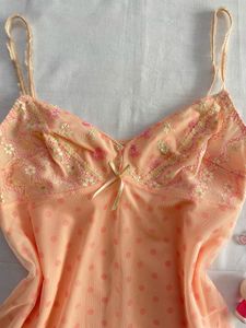 Peach cami top