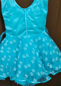 Baby Girl Blue Frock