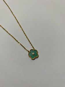 Clover AntiTarnish WaterproofStainless Necklace