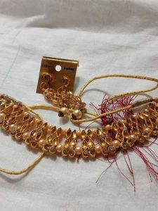 Gold Tone Jewelry Set
