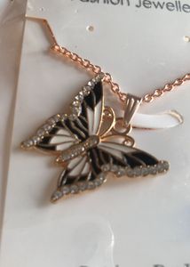 Butterfly Pendant Necklace