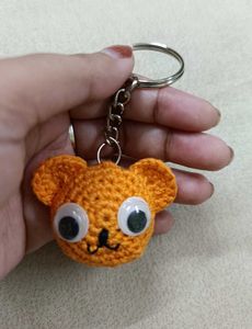 Set Of 3 Crochet Keyrings