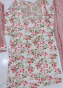 Floral Print 3 Piece Dress