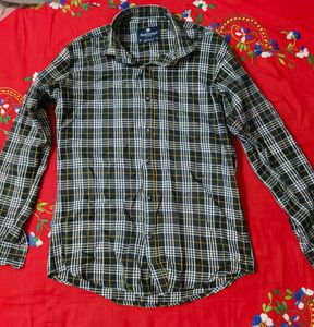 Real Cotton Plaid Casual Shirt