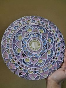 Mirror Mandala Lippan Art Wall Decor