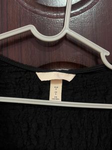 Crinkle Cotton H&amp;M Wrap Top