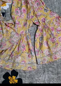 Floral Print Girls sarara Dress