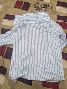 Striped Peter England Shirt