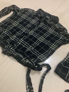 Checkered Flannel Shirt