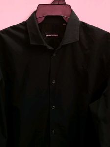 EMPORIO ARMANI Men&#39;s Black Shirt