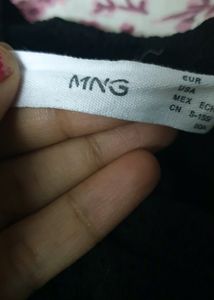Mango Black Dress