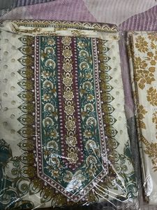 3 Combo CottonUnstitched Salwar Kameez Fabric