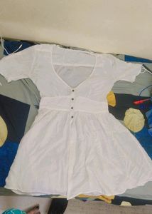 White Mini Dress