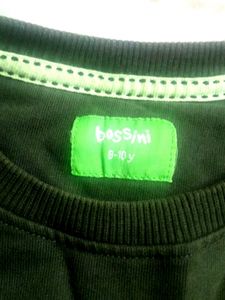 Olive Green Boys Tee