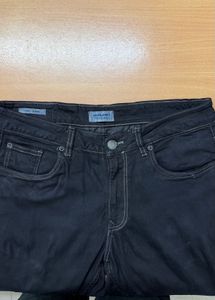 Classic Black Straight Leg Jeans