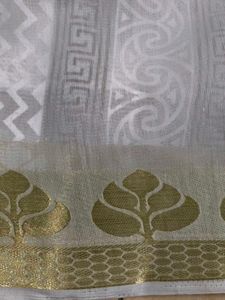 Elegant Floral Saree