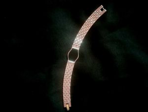 Silver Tone Watch Bracelet