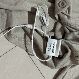 Savana Square Neck Button-Down Corset Top