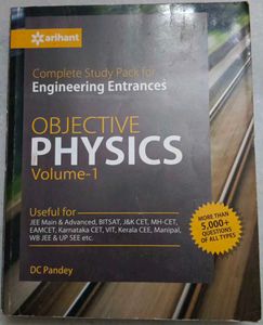 Arihant Objective Physics Volume 1 & 2 DC PANDEY
