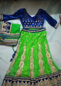 Lehnga Choli With Dupatta Beautiful Design