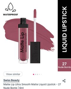 Swiss beauty lipstick 🛑 Notused