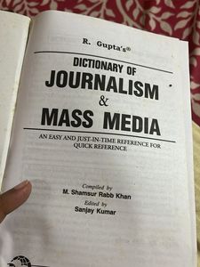 Dictionary Of Journalism And Mass Media