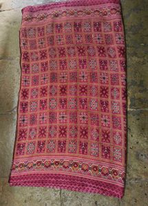 Vintage Pink Patterned Fabric