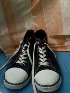 Black High Top Converse