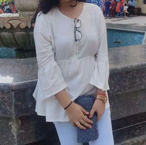 Cute White Top ❣️