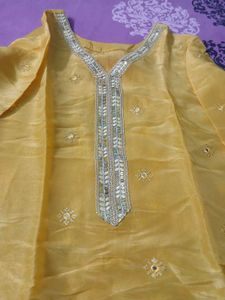 Elegant Yellow Kurta Set