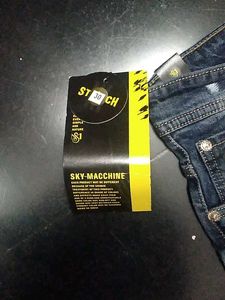 Sky Machine Ripped Jeans