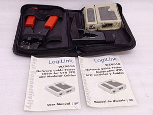 LogiLink WZ0010 Cable Tester for RJ11, RJ12, RJ45