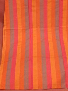Brand New Striped Orange Women's Kurta