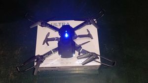 Black foldable drone E88 Ultra
