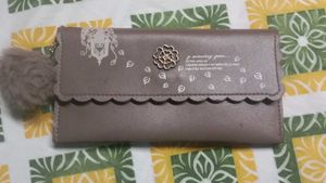 Women Purse( Light Brown Colour)