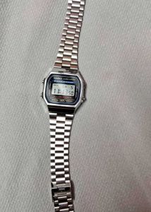 Casio Vintage A168WA-1WDF Stainless Steel Band