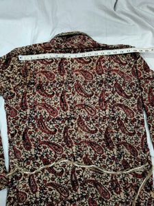 Paisley Print Vintage Robe