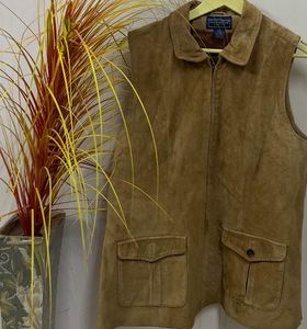 Vintage Suede Vest