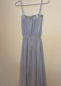 Elegant Pastel Blue Dress