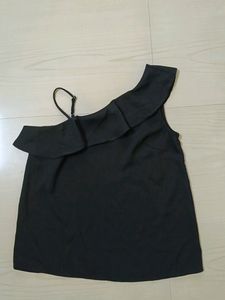 Gorgeous Black Off Shoulder Top