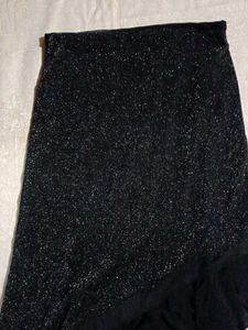 Sparkly Black Skirt