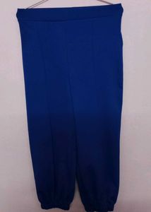 H&amp;M Blue Wide Trouser/Jogger