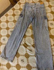 Zara Cargo Jeans