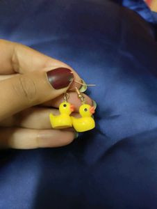 Duck Earrings