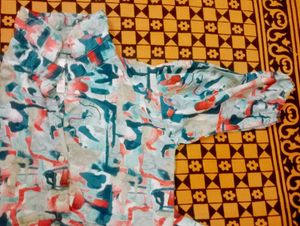 Abstract Print Dress for 10 year old girls