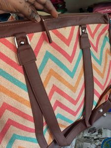 Chic Chevron Tote Bag