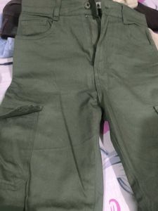 Olive Green Cargo Pants